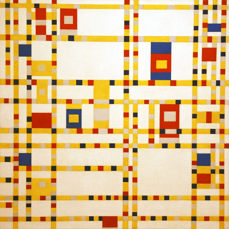 MOMA 20 Piet Mondrian Broadway Boogie Woogie